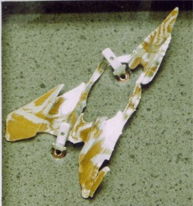 roswell peace ufo 1 metal ufo